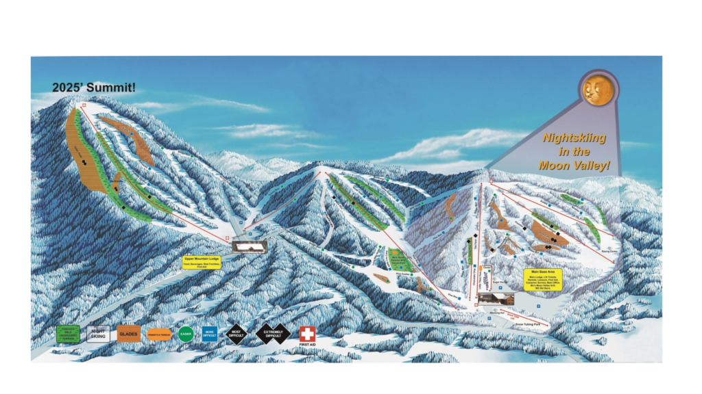 Titus Mountain Ski Map And Resort Information Free Piste Map