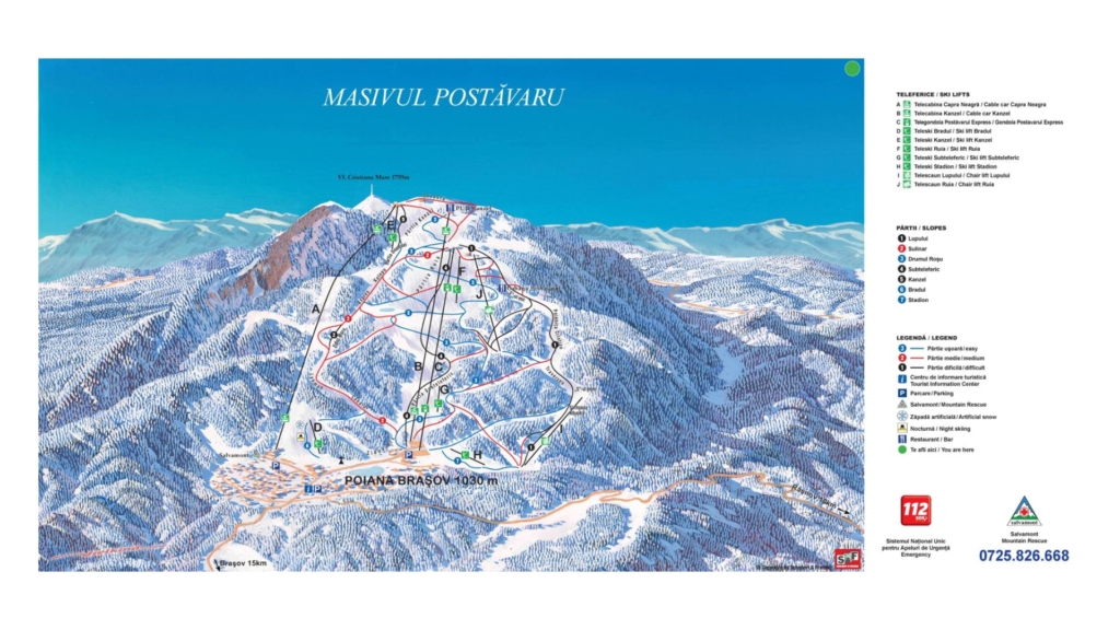 Poiana Brasov Ski Map 1024x576 