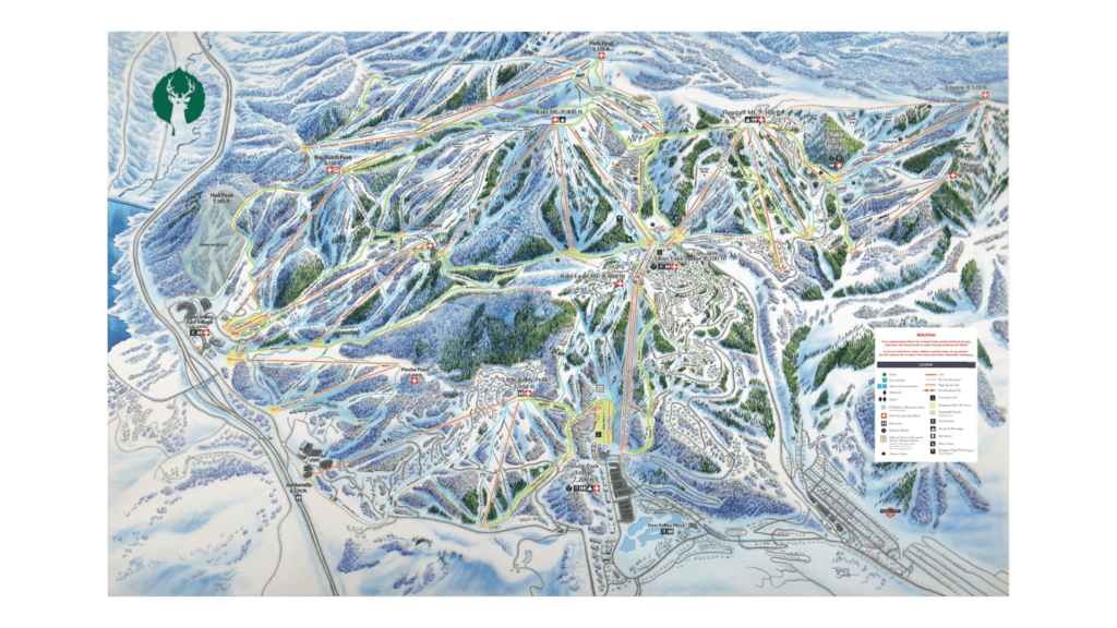 Deer Valley Ski Map And Resort Information Free Piste Map Deer Valley Ski Map New 1024x576 